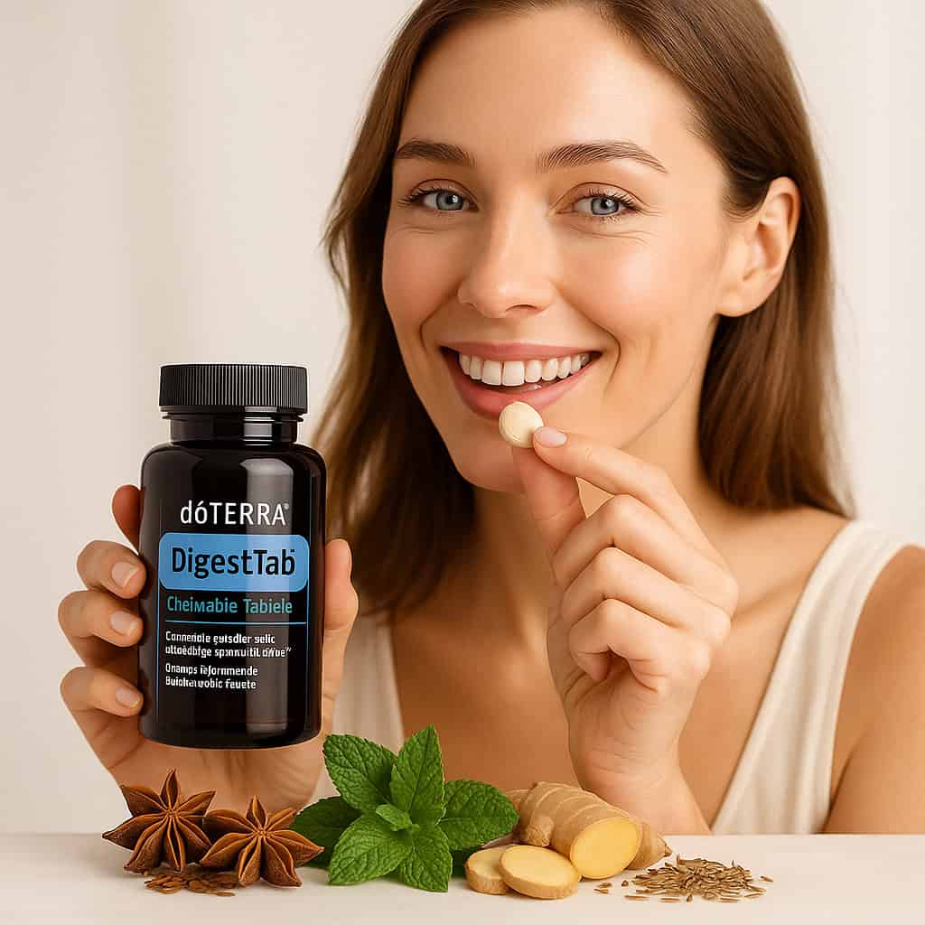 Ease Digestive Discomfort Naturally with doTERRA DigestTab™ – Anytime, Anywhere