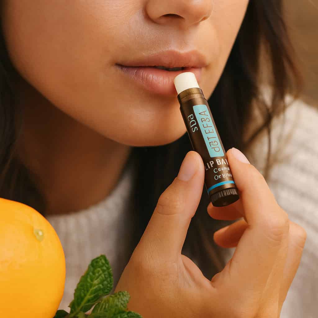 dōTERRA SPA Original Lip Balm – Smooth, Nourished Lips with Refreshing Citrus
